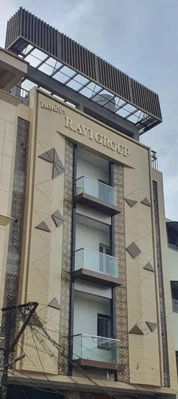 Ravi Group building in Eluru