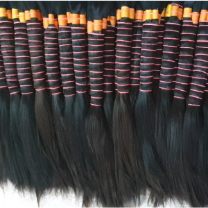 VIRGIN REMY SINGLE DRAWN BULK (STRAIGHT / NATURAL WAVY)