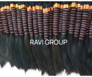 VIRGIN REMY SINGLE DRAWN BULK (STRAIGHT / NATURAL WAVY)